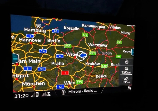 Audi A4 cena 107900 przebieg: 140000, rok produkcji 2018 z Kępno małe 254